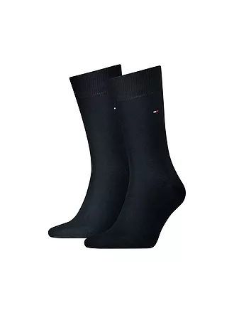 TOMMY HILFIGER | Lot de 2 paires de chaussettes anthracite mela | blau